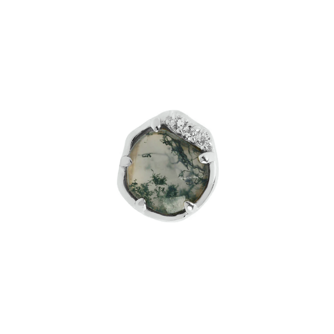 Vision with Moss Agate — Buddha