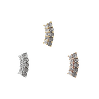 Whisper + Shout Grey Diamond and CZ — Buddha