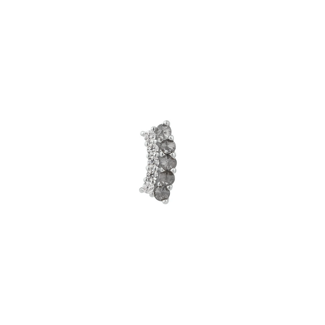Whisper + Shout Grey Diamond and CZ — Buddha