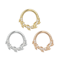 Wild Hearts Clicker with CZ From Buddha