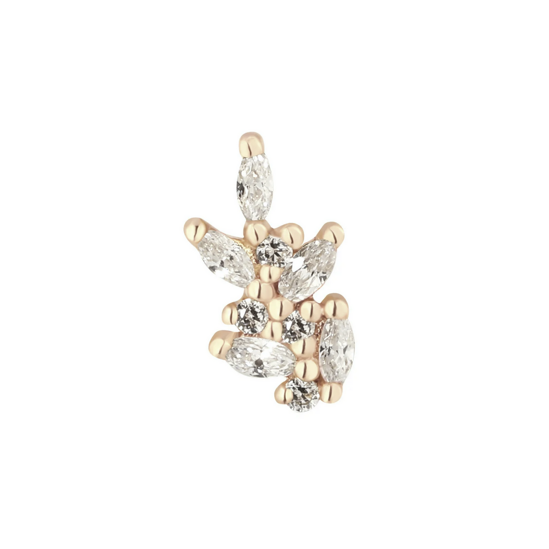 Wildflower with CZ — Buddha