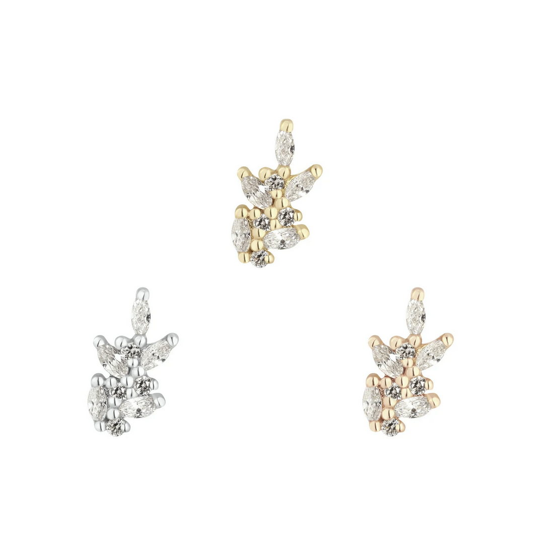 Wildflower with CZ — Buddha