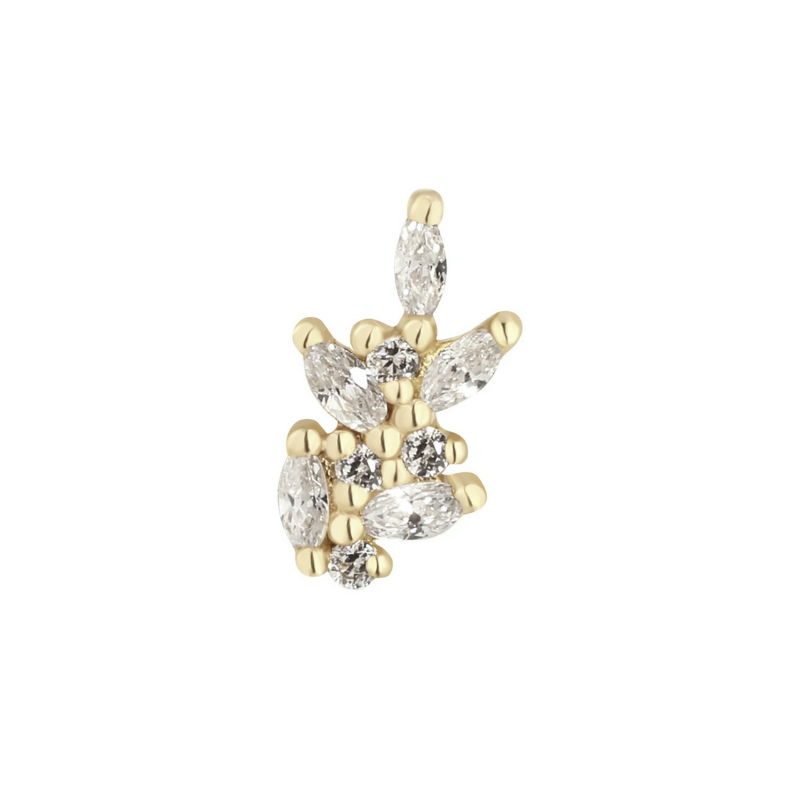 Wildflower with CZ — Buddha
