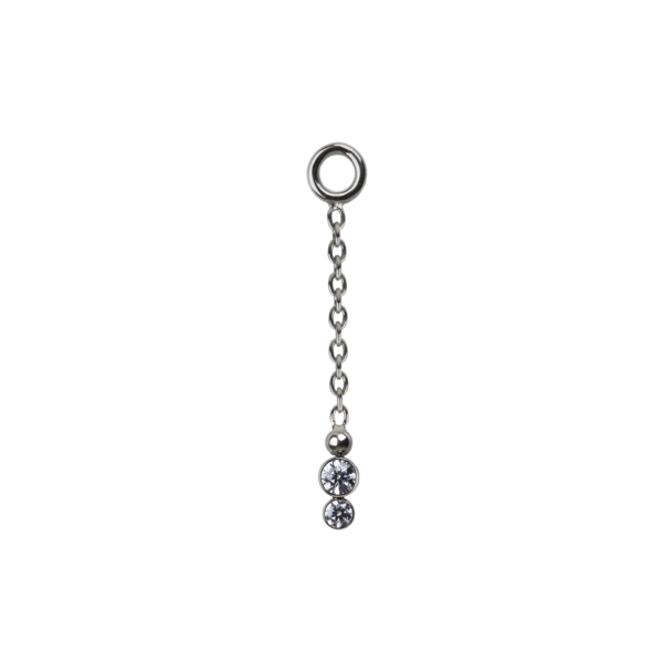 Wistful Dangle Charm Jump Ring Top