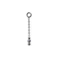 Wistful Dangle Charm Jump Ring Top