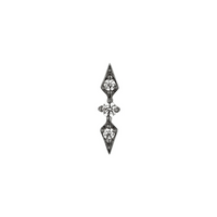 Worthy Black Rhodium with CZ — Buddha