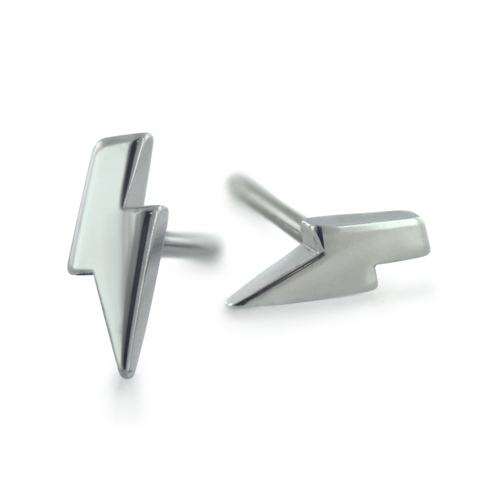Titanium Lightning Bolt End