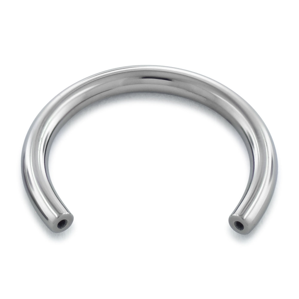 Titanium 14ga Threadless Circular Barbell