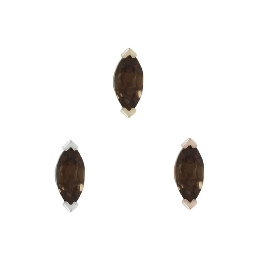 Zuri Smoky Quartz Prong From Buddha