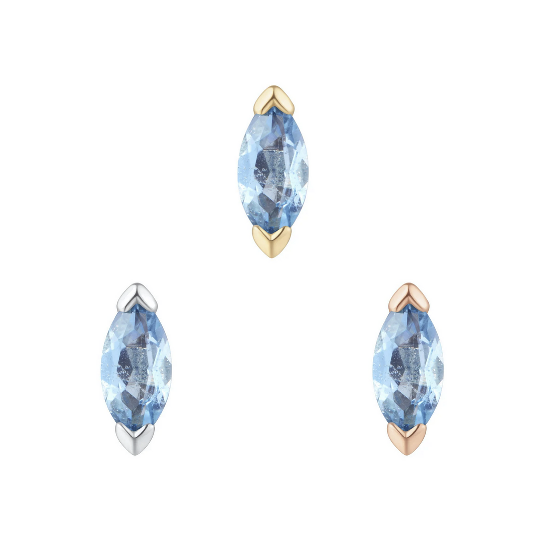 Zuri with London Blue Topaz — Buddha