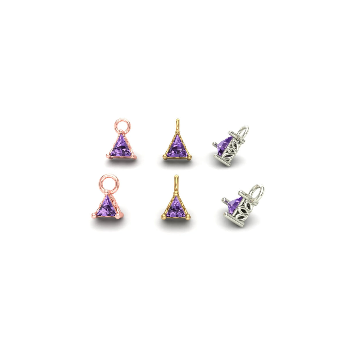 Triangle Prong Charm by M.US.HROOM — alternate view 8