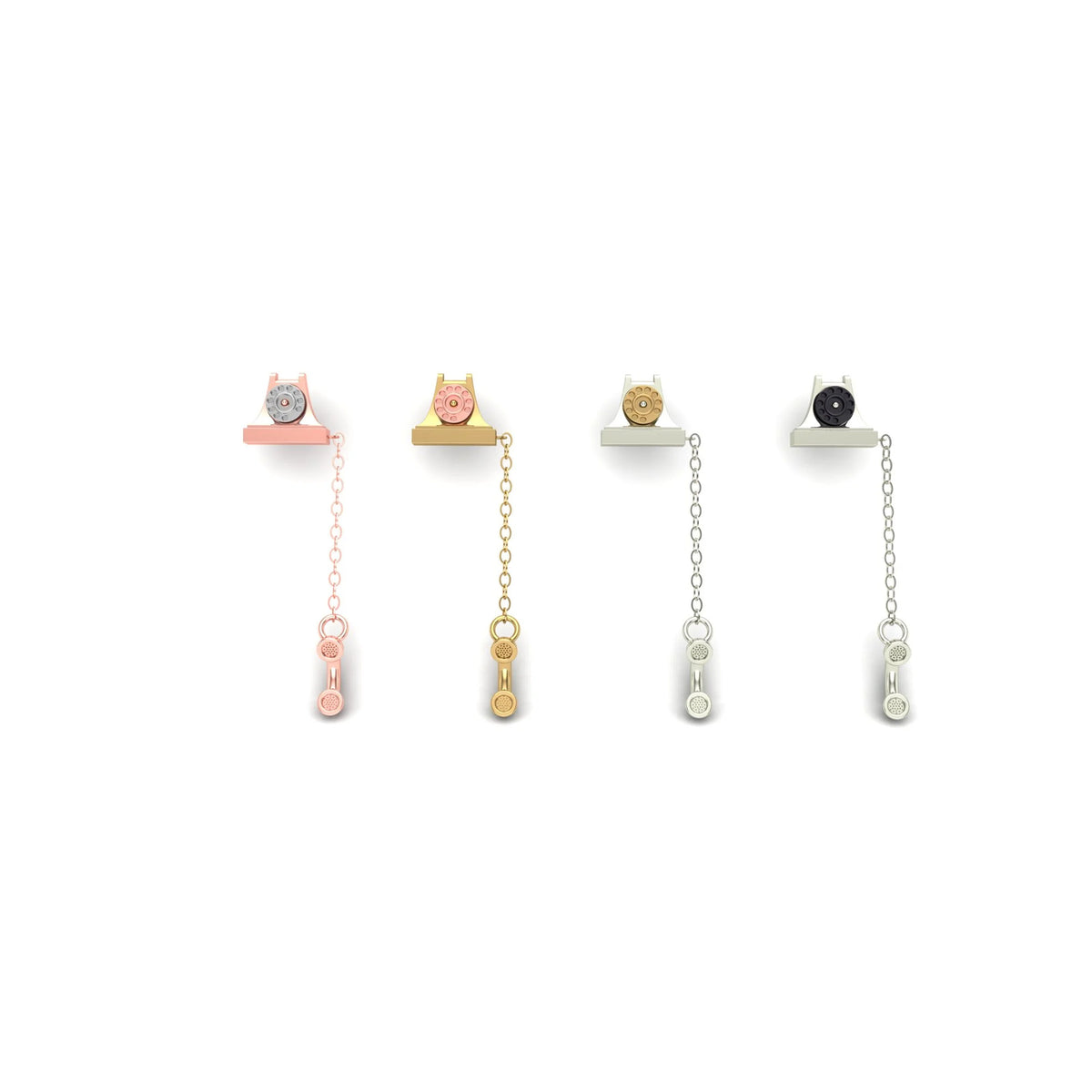 Rotary Phone Dangle by M.US.HROOM