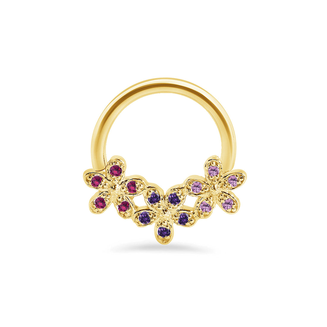 Alyssa Gradient Seamless Ring — NorVoch