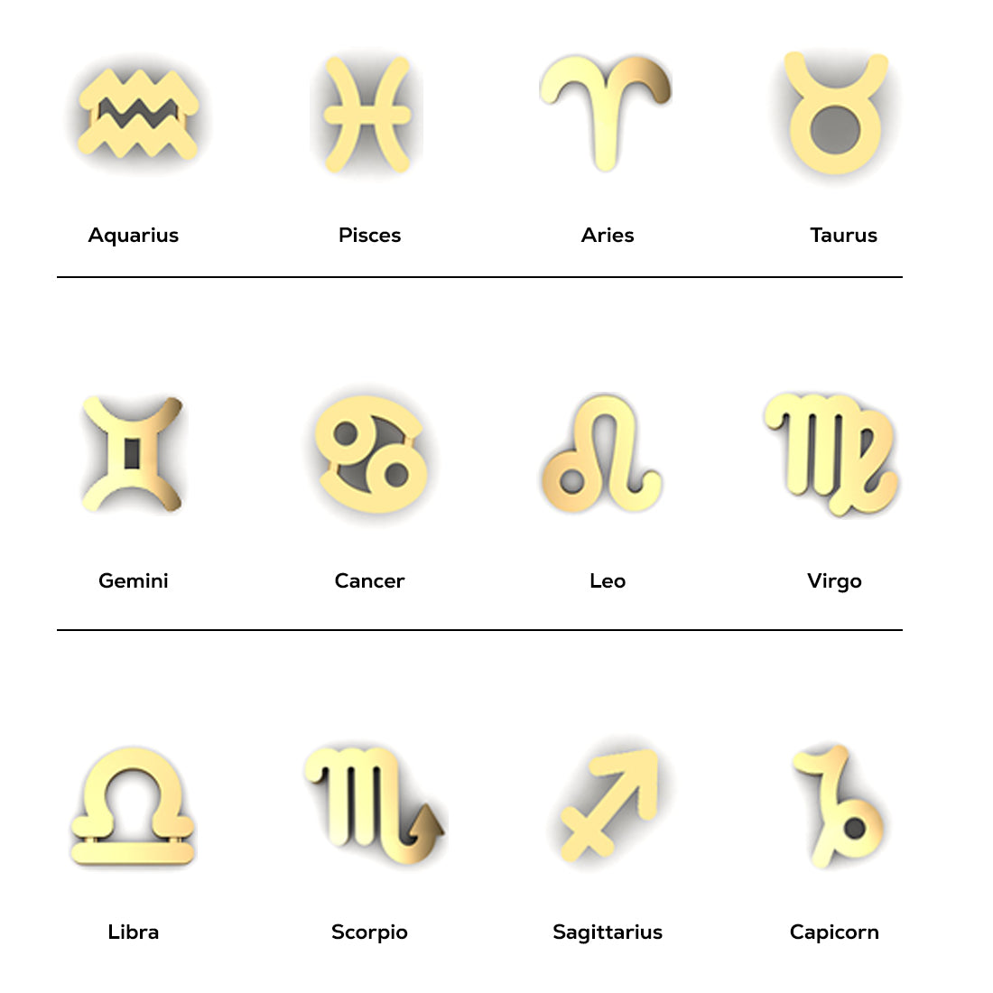 Astrological Sign Tooth Jewelry — NorVoch
