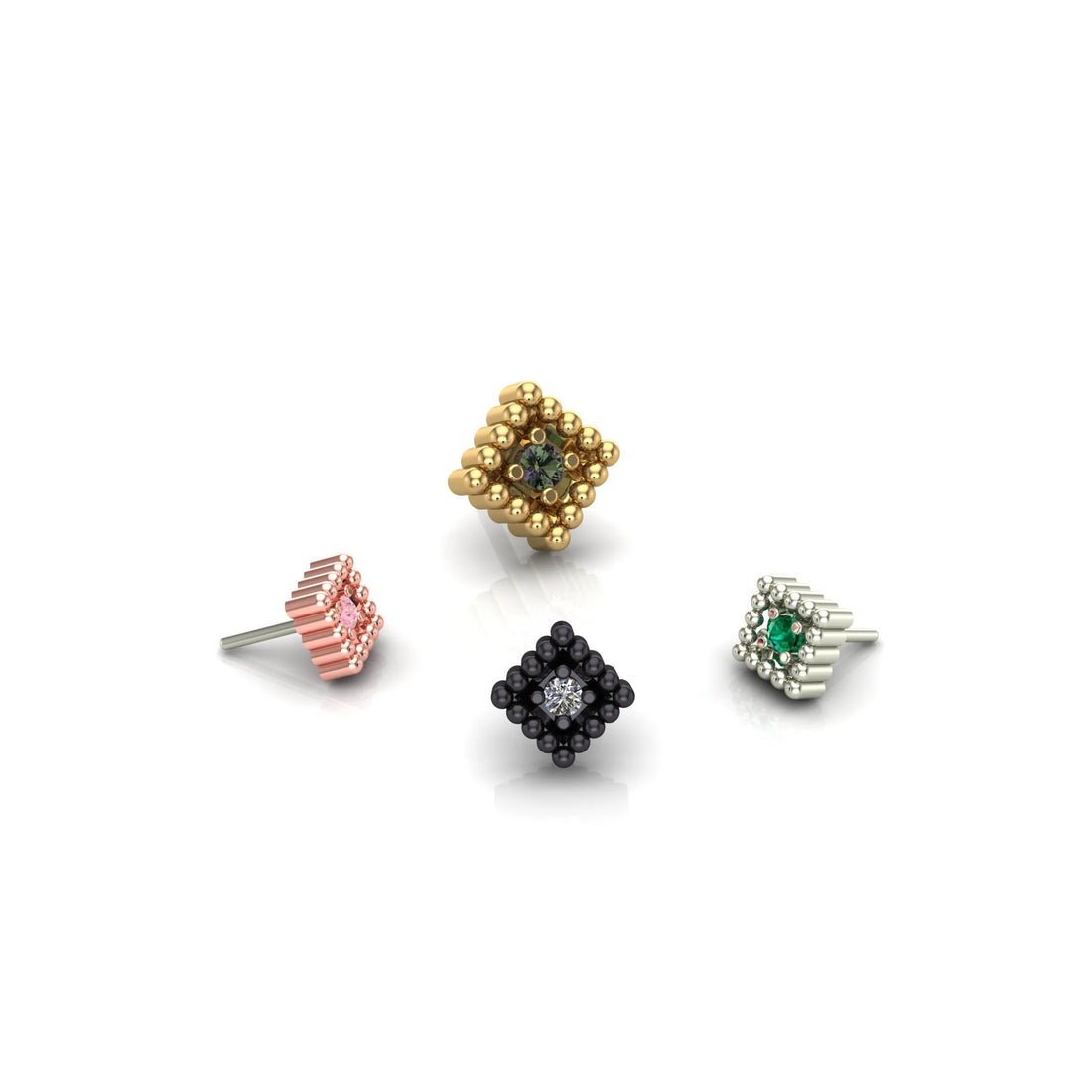 Square Beads by M.US.HROOM