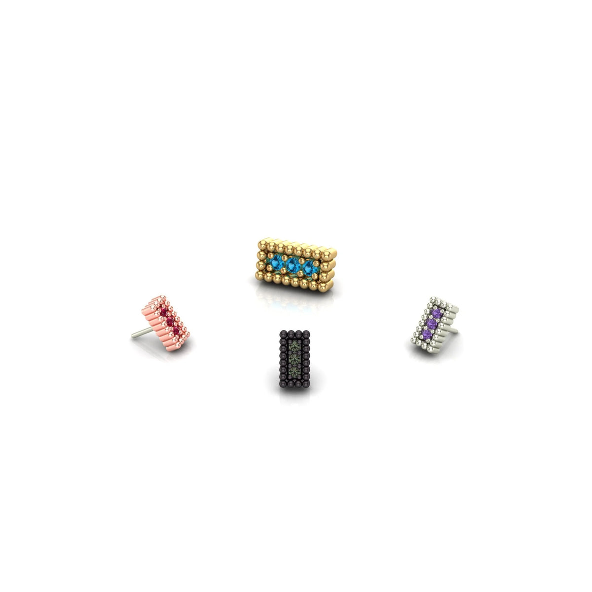 Rectangle Beads by M.US.HROOM — alternate view 2