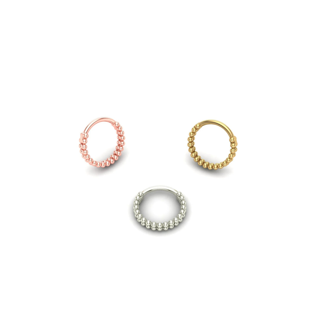 Double Row Beaded Ring by M.US.HROOM — alternate view 2