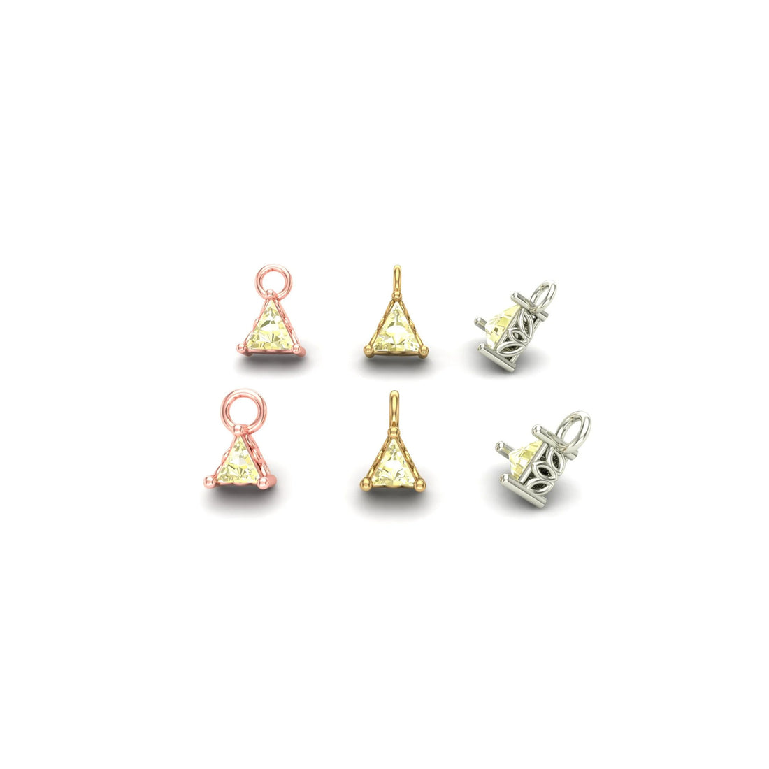 Triangle Prong Charm by M.US.HROOM — alternate view 6