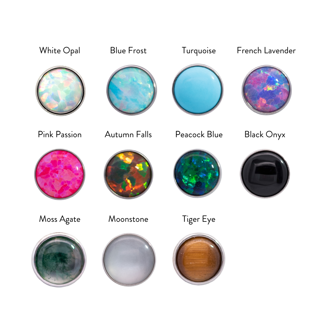 Bezel-Set Cabochon - Threaded