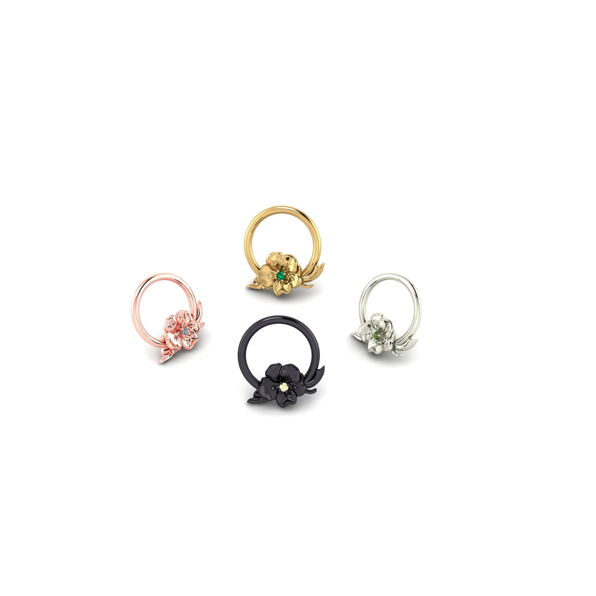 Single Flower Ring by M.US.HROOM — alternate view 2