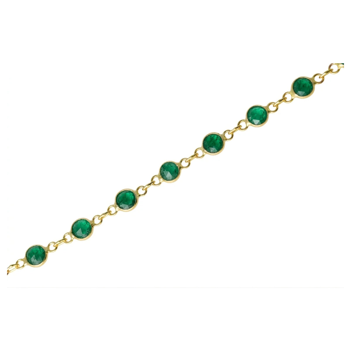 Emerald Bezel Chain by M.US.HROOM