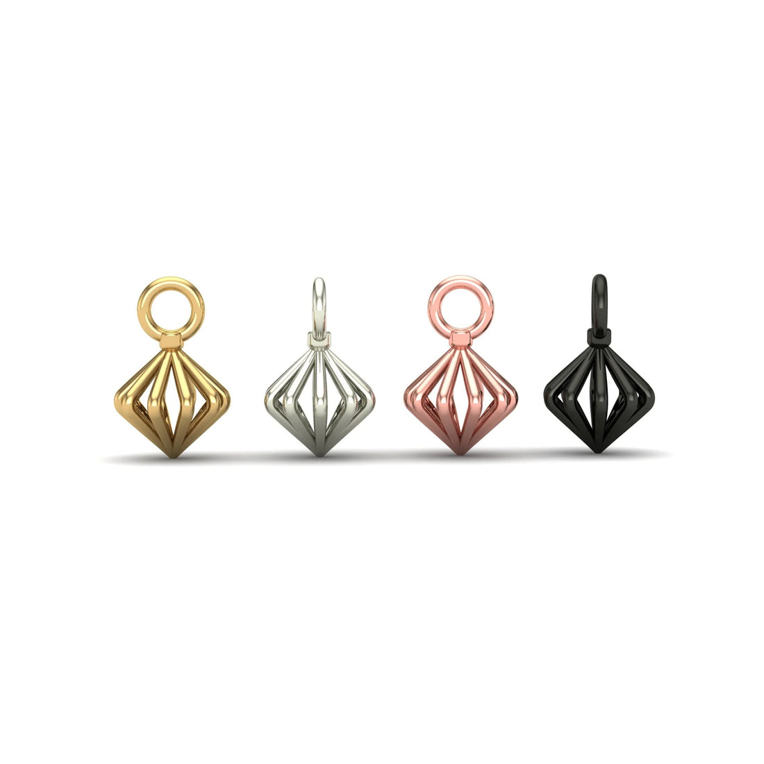 Open Diamond Charm by M.US.HROOM