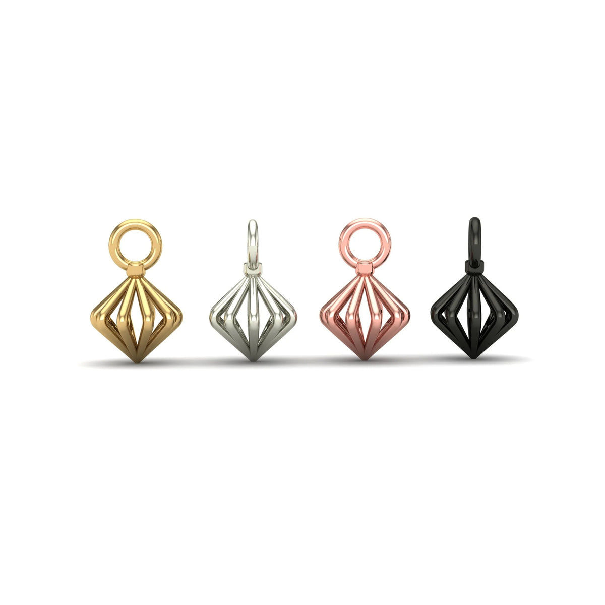 Open Diamond Charm by M.US.HROOM