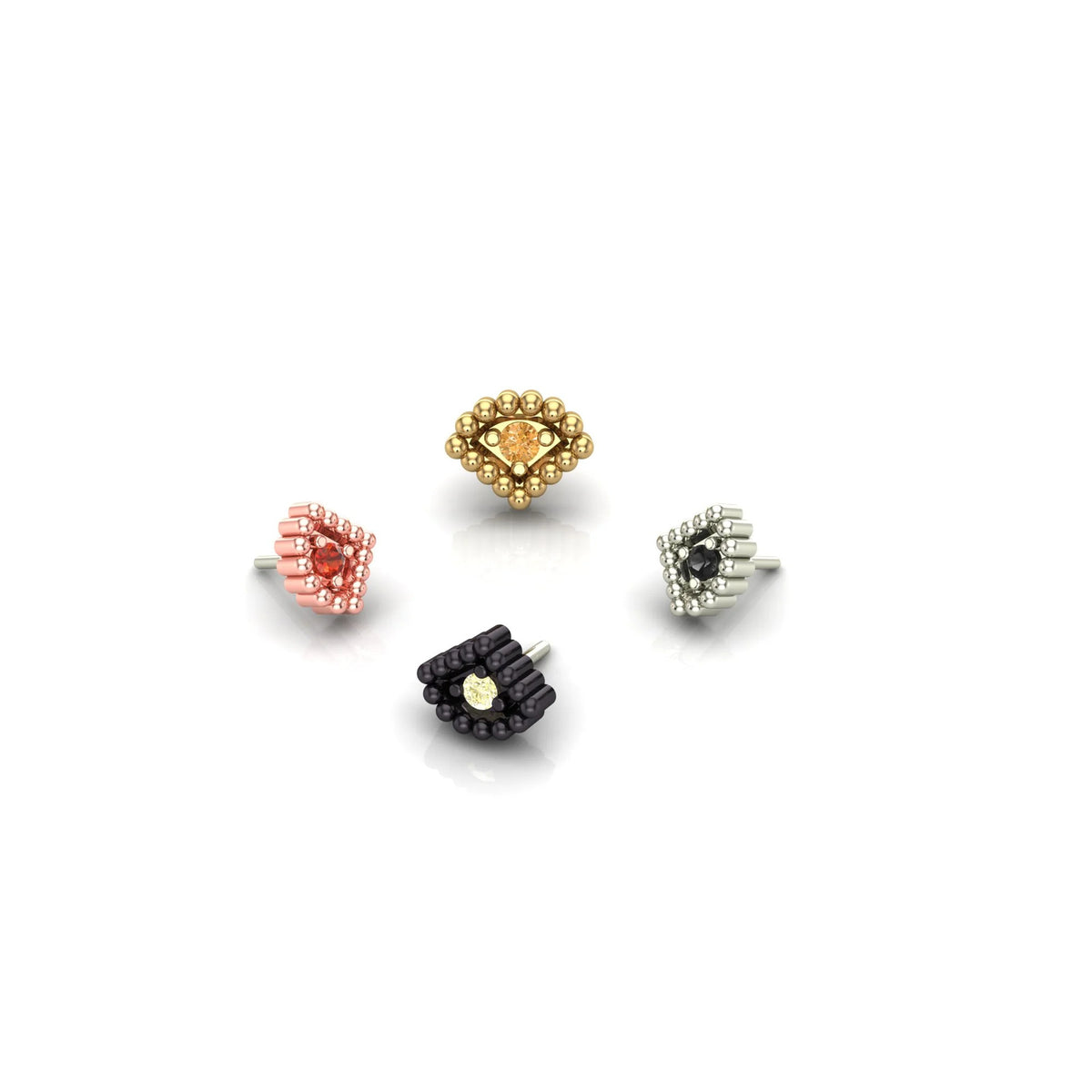 Quarter Circle Beads by M.US.HROOM — alternate view 2