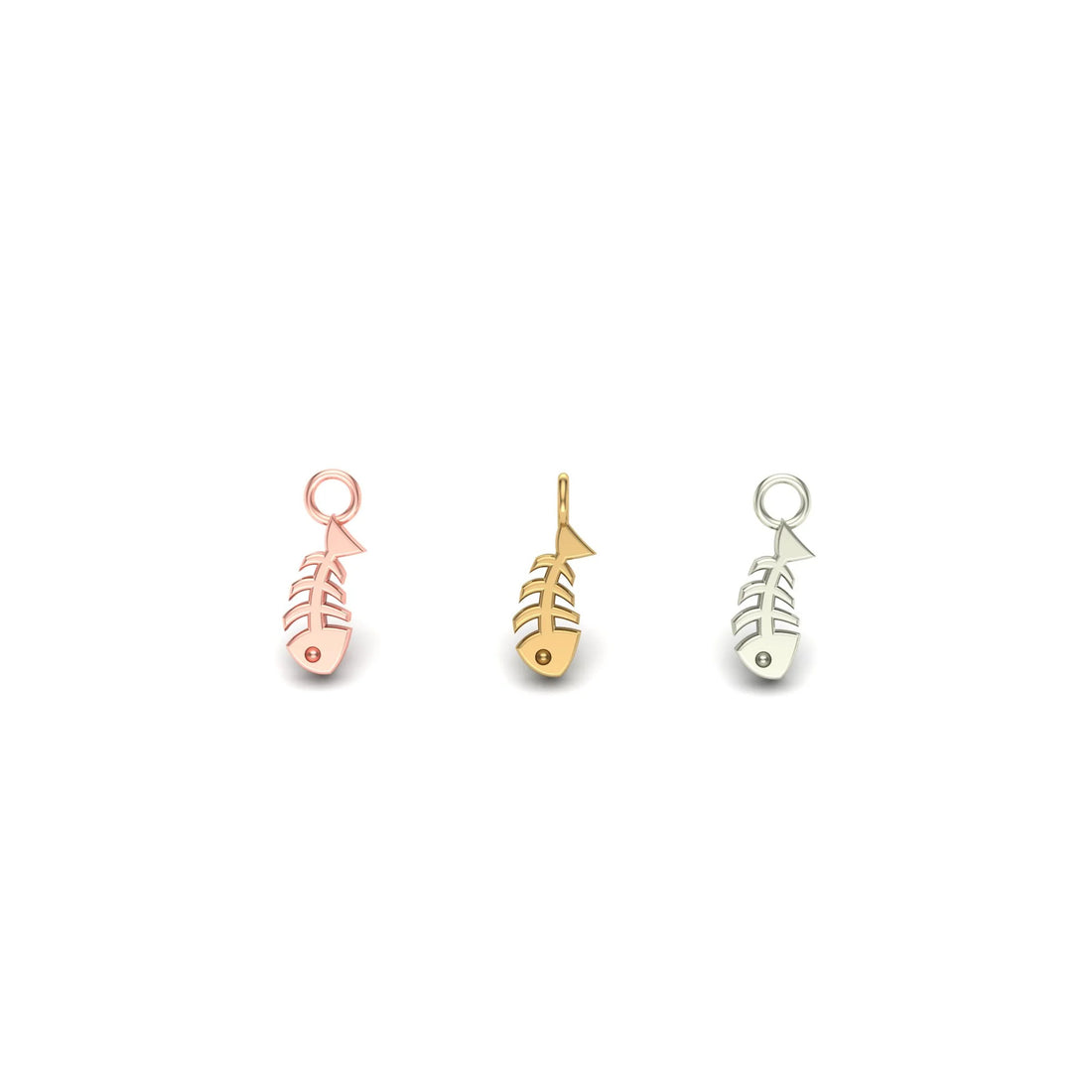 Fishbone Charm by M.US.HROOM