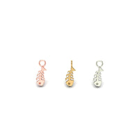 Fishbone Charm by M.US.HROOM