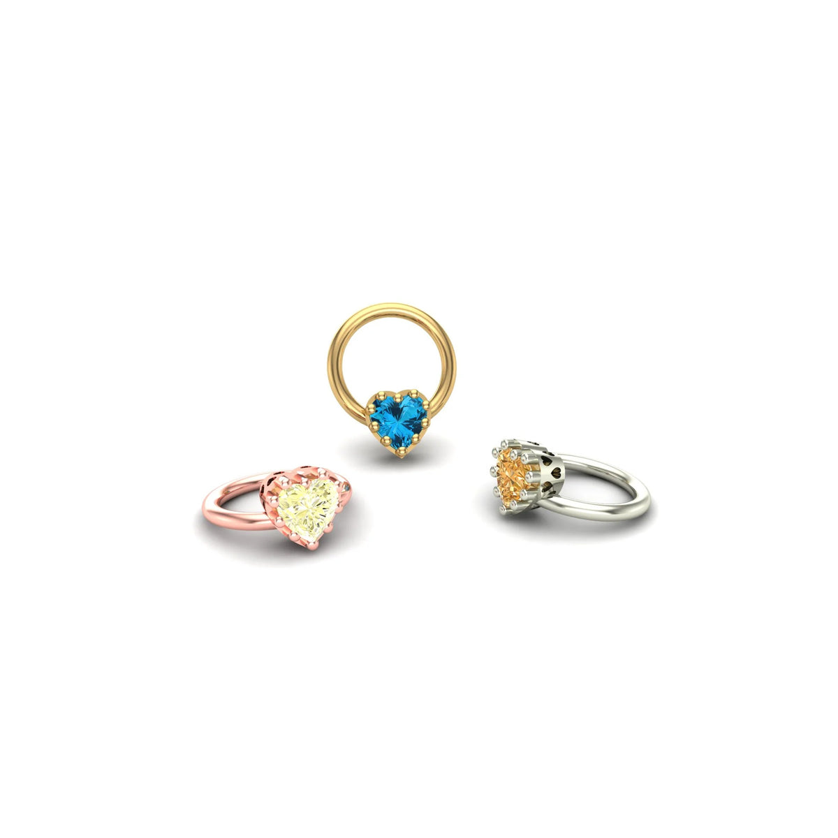 Heart Prong Ring by M.US.HROOM — alternate view 3