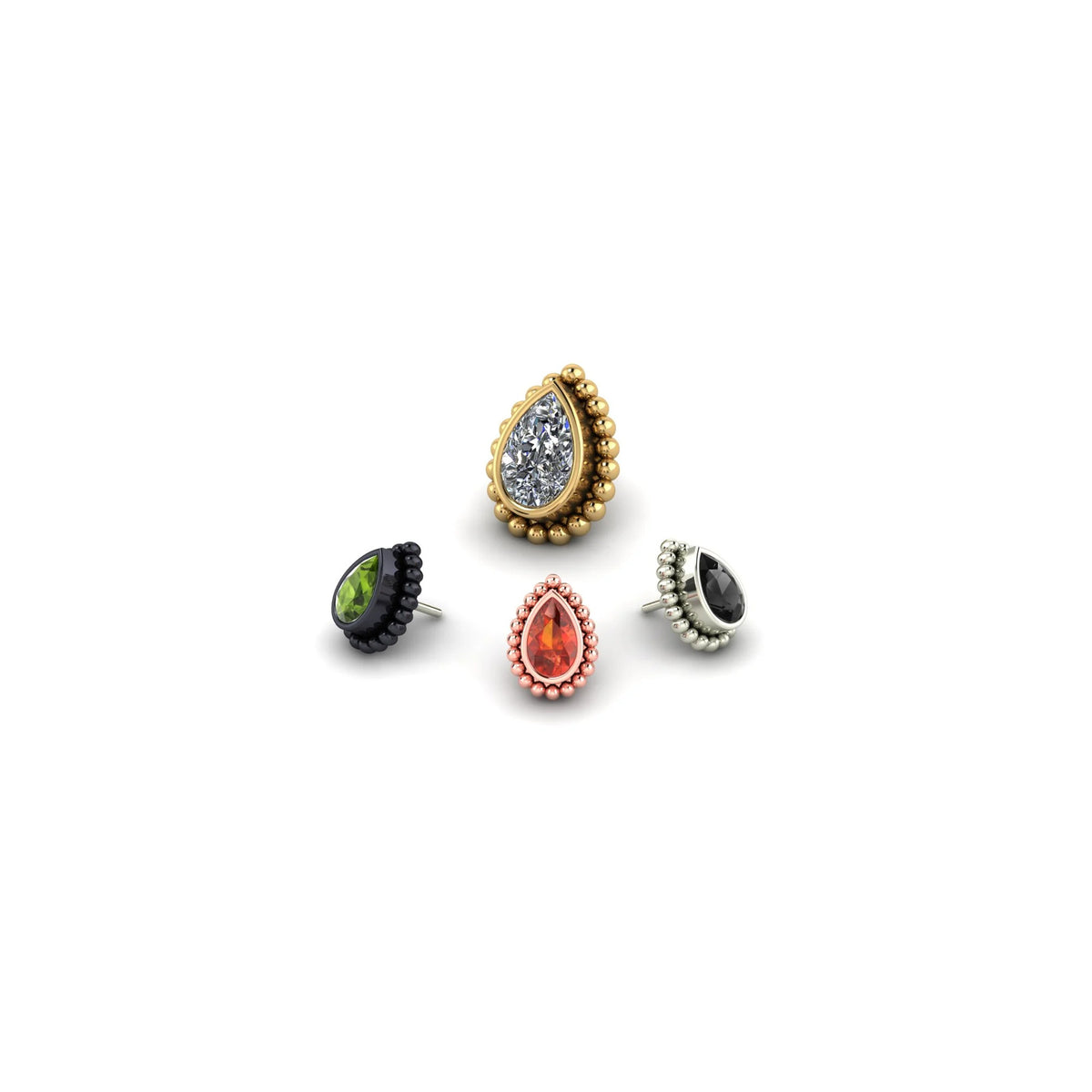 Ball Pear Bezel by M.US.HROOM