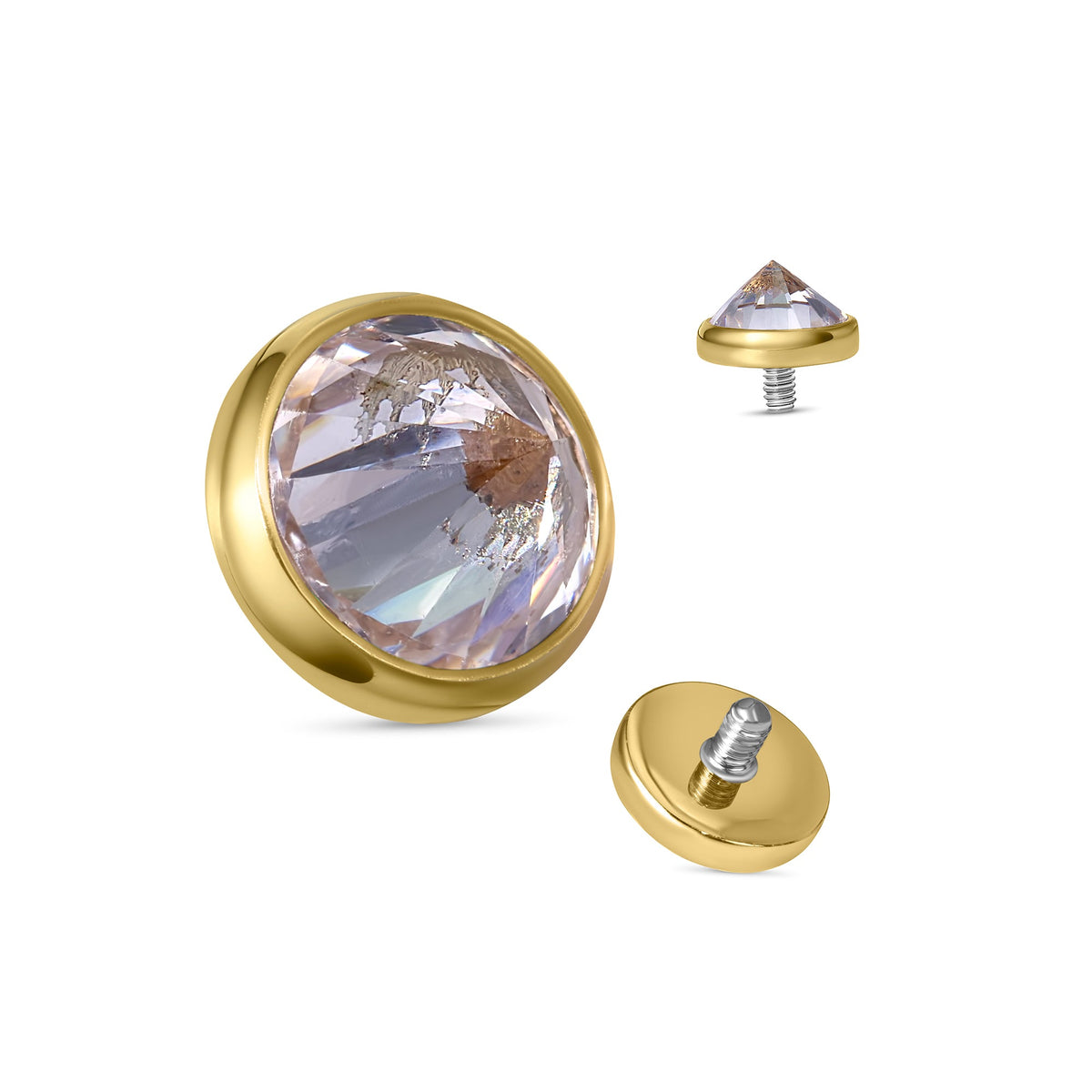 Low Profile Bezel with Gem — NorVoch
