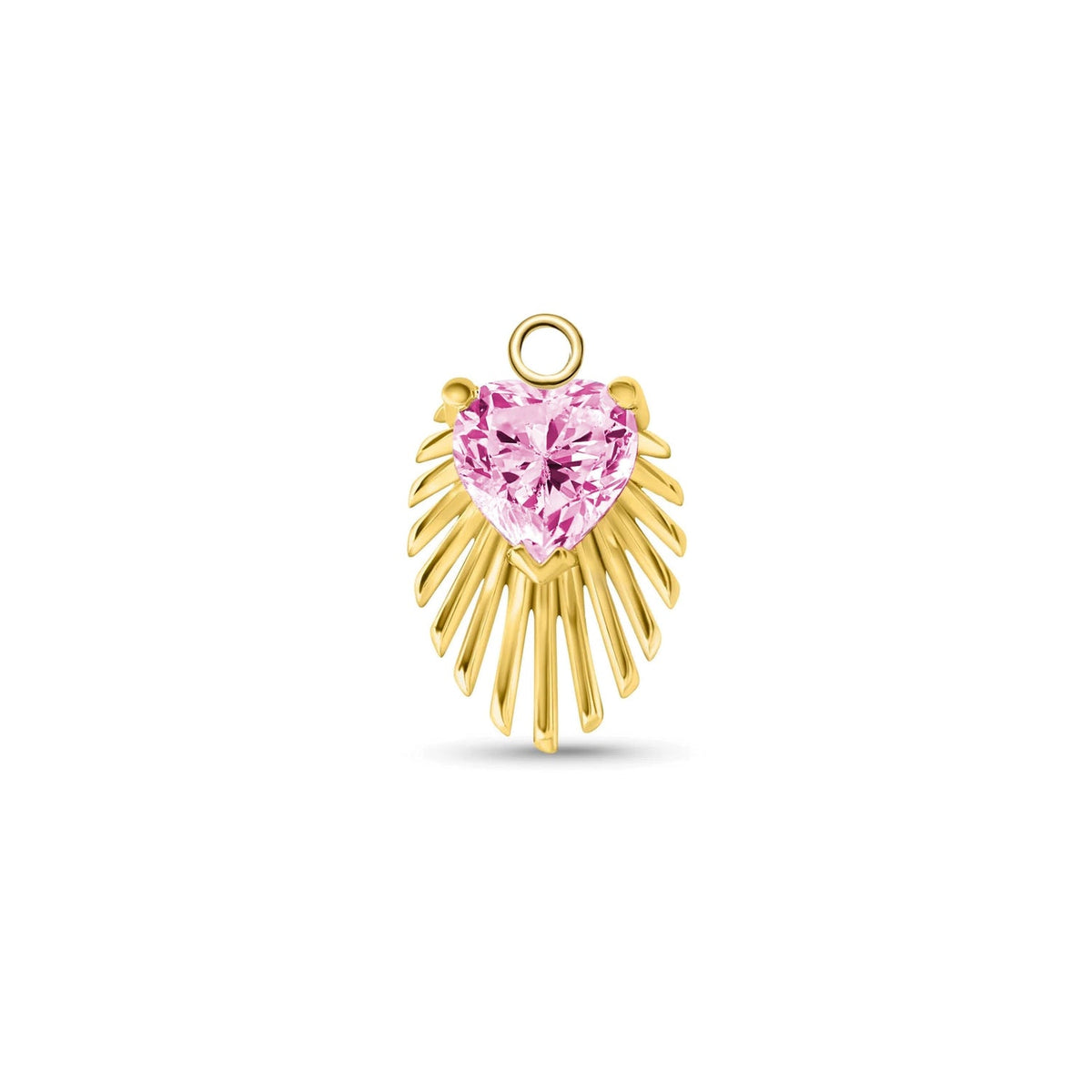 Heart Light Beam Charm — NorVoch