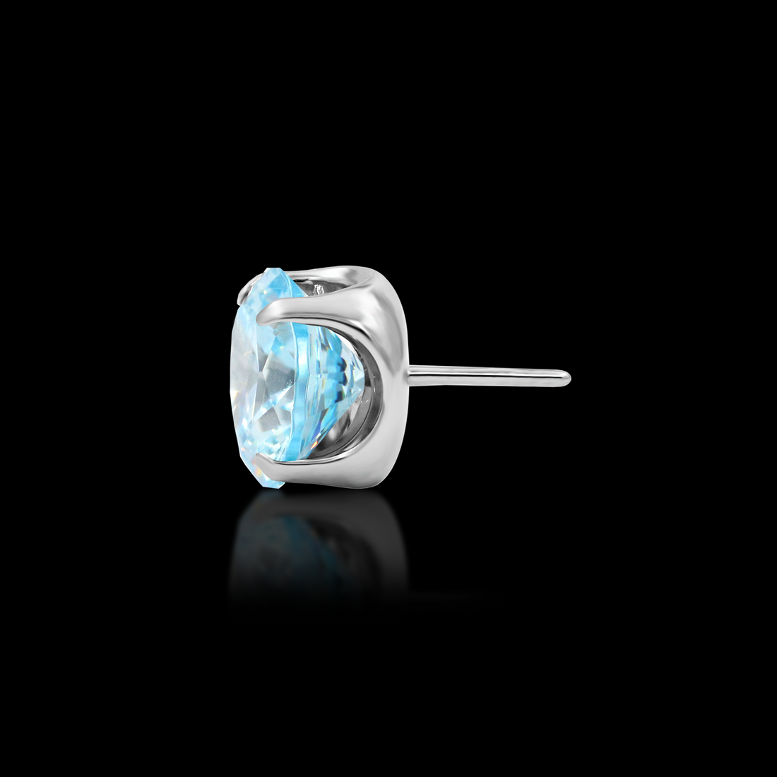 Prong-Set Gem 4 Claws - Threadless