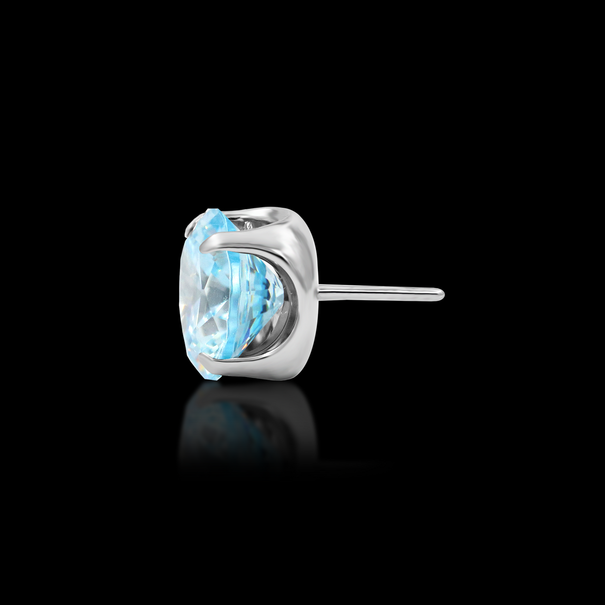 Prong-Set Gem 4 Claws - Threadless