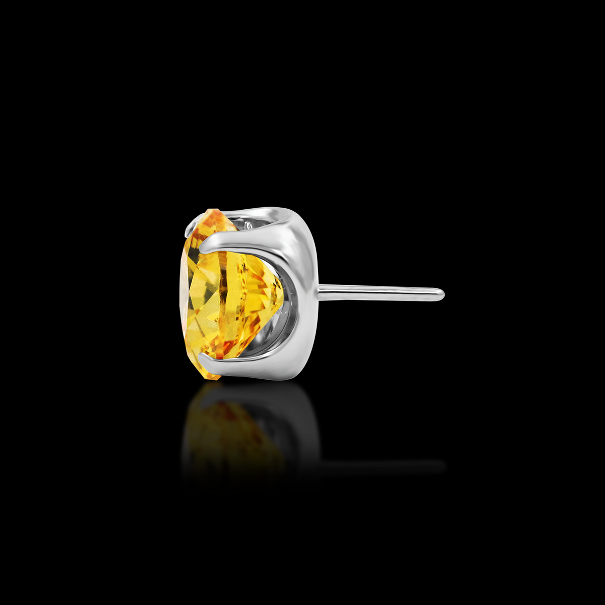 Prong-Set Gem 4 Claws - Threadless
