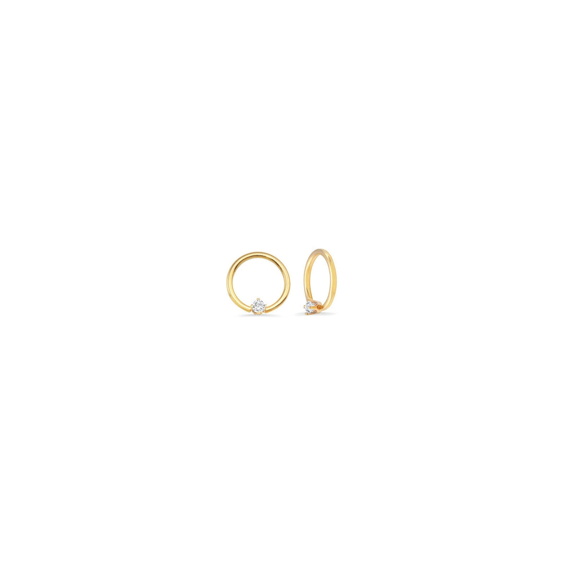 Seamless Ring with Classic Prong — NorVoch