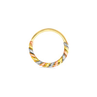 3 Color Twisted Seamless Ring — NorVoch