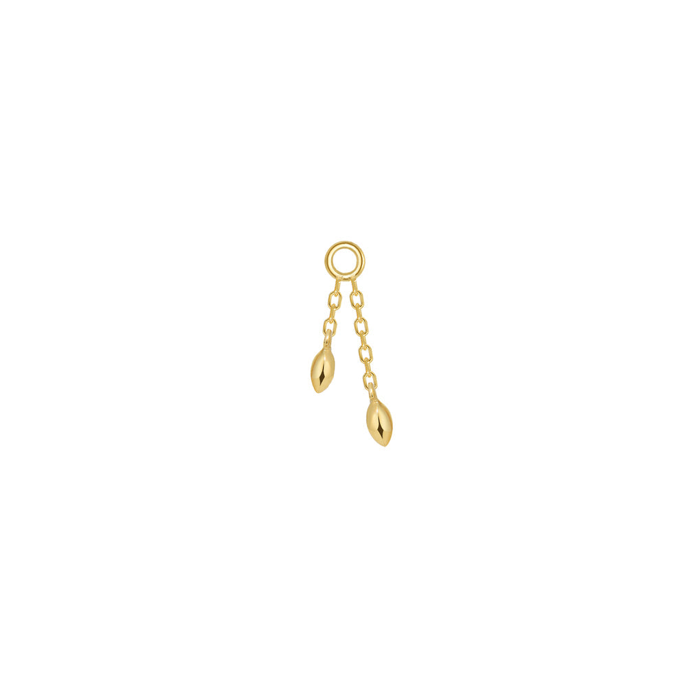 Marquise Bead Drop Charm from Modern Mood