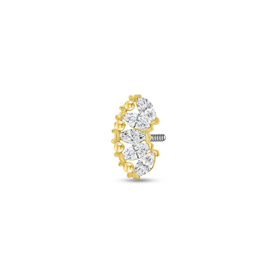 Marquise Beauty Side Pin — NorVoch