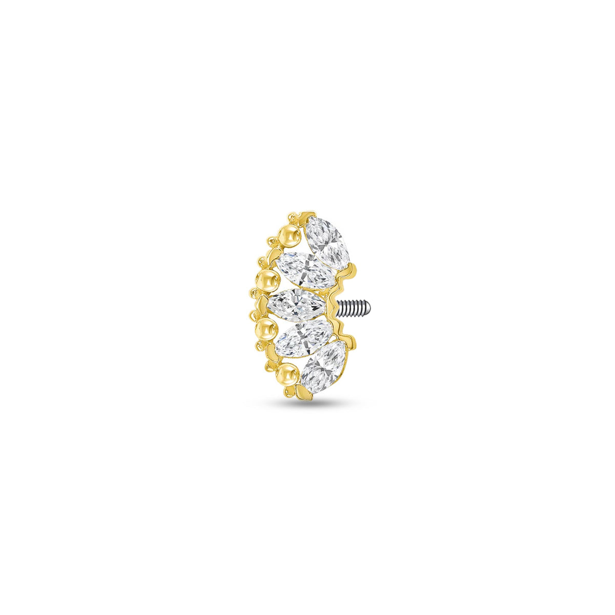 Marquise Beauty Side Pin — NorVoch
