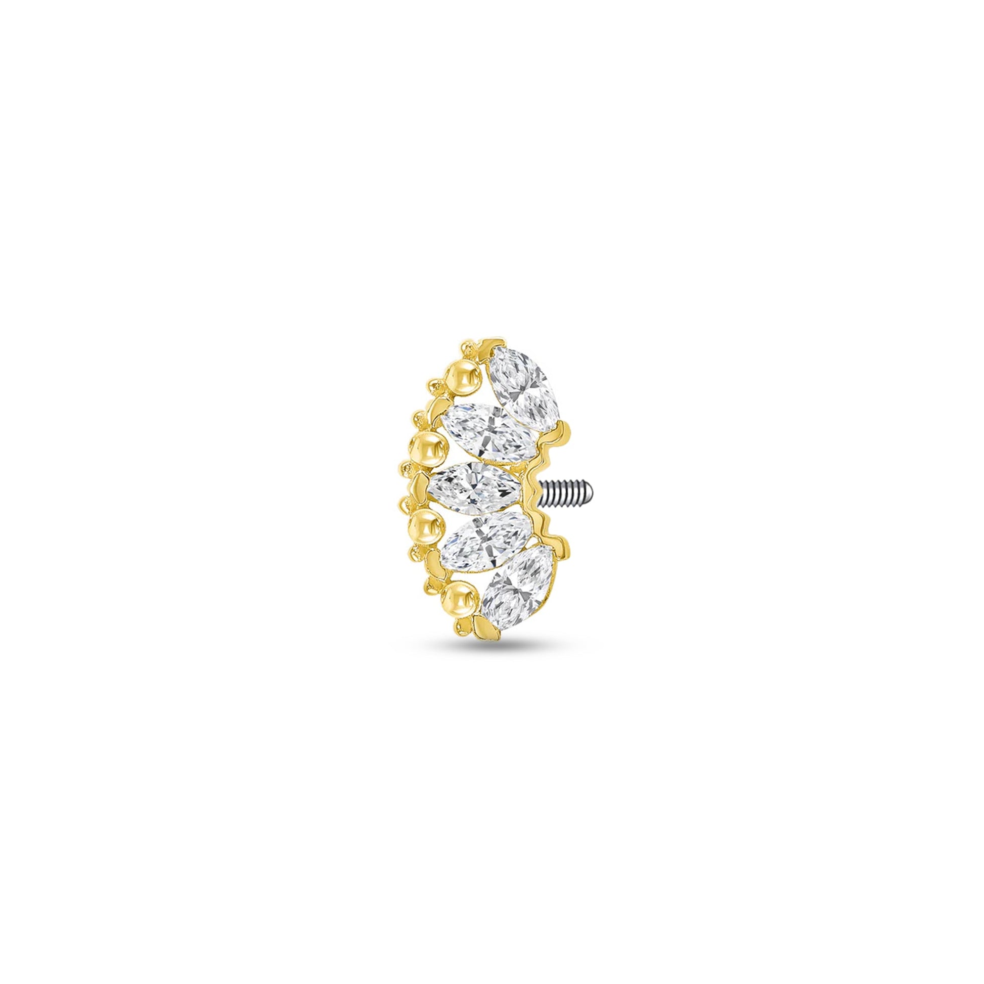 Marquise Beauty Side Pin — NorVoch