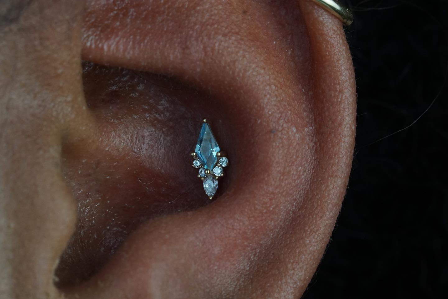 Afterglow with Swiss Blue Topaz - Buddha Jewelry